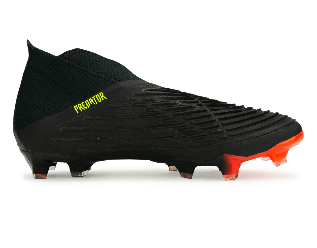 adidas Men's Predator Edge  FG Black/Solar Yellow