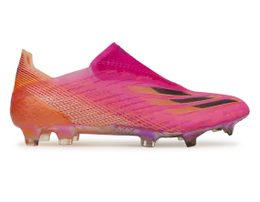 adidas Men's X Ghosted  FG Pink/Orange