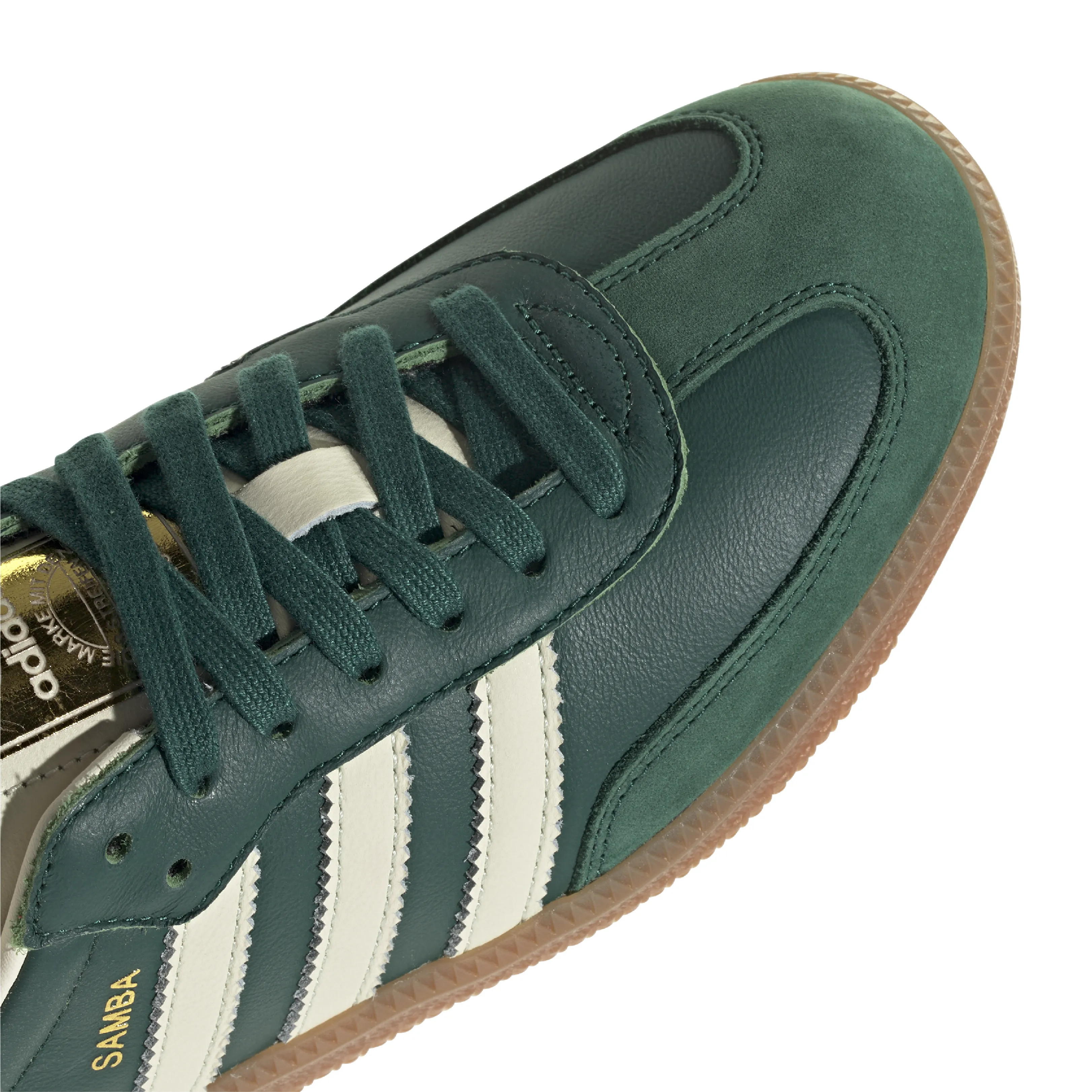 adidas Samba OG Collegiate Green / Cream White / Gold Metallic