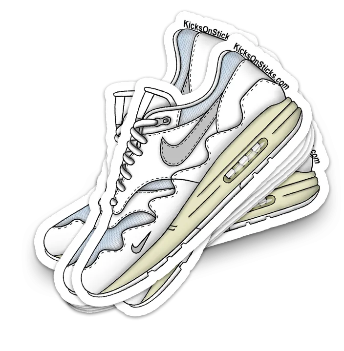 Air Max 1 "Patta White" Sneaker Sticker