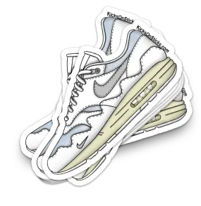 Air Max 1 "Patta White" Sneaker Sticker