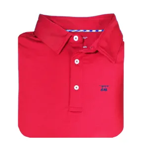 Albatross Polo - Solid State Red