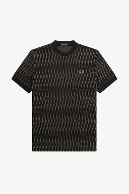 Argyle Jacquard T-Shirt