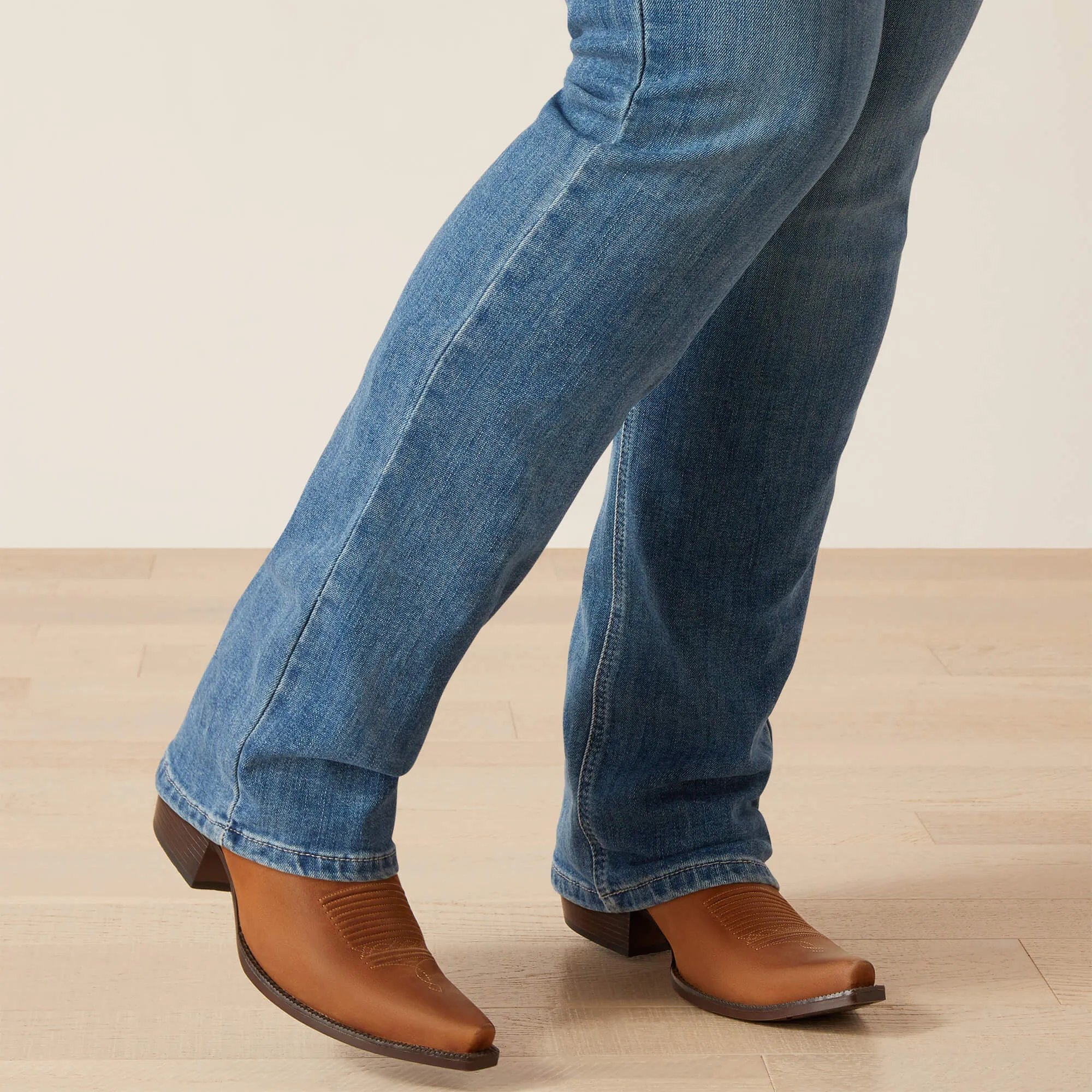 Ariat R.E.A.L Womens Perfect Rise Straight Jean | Clover