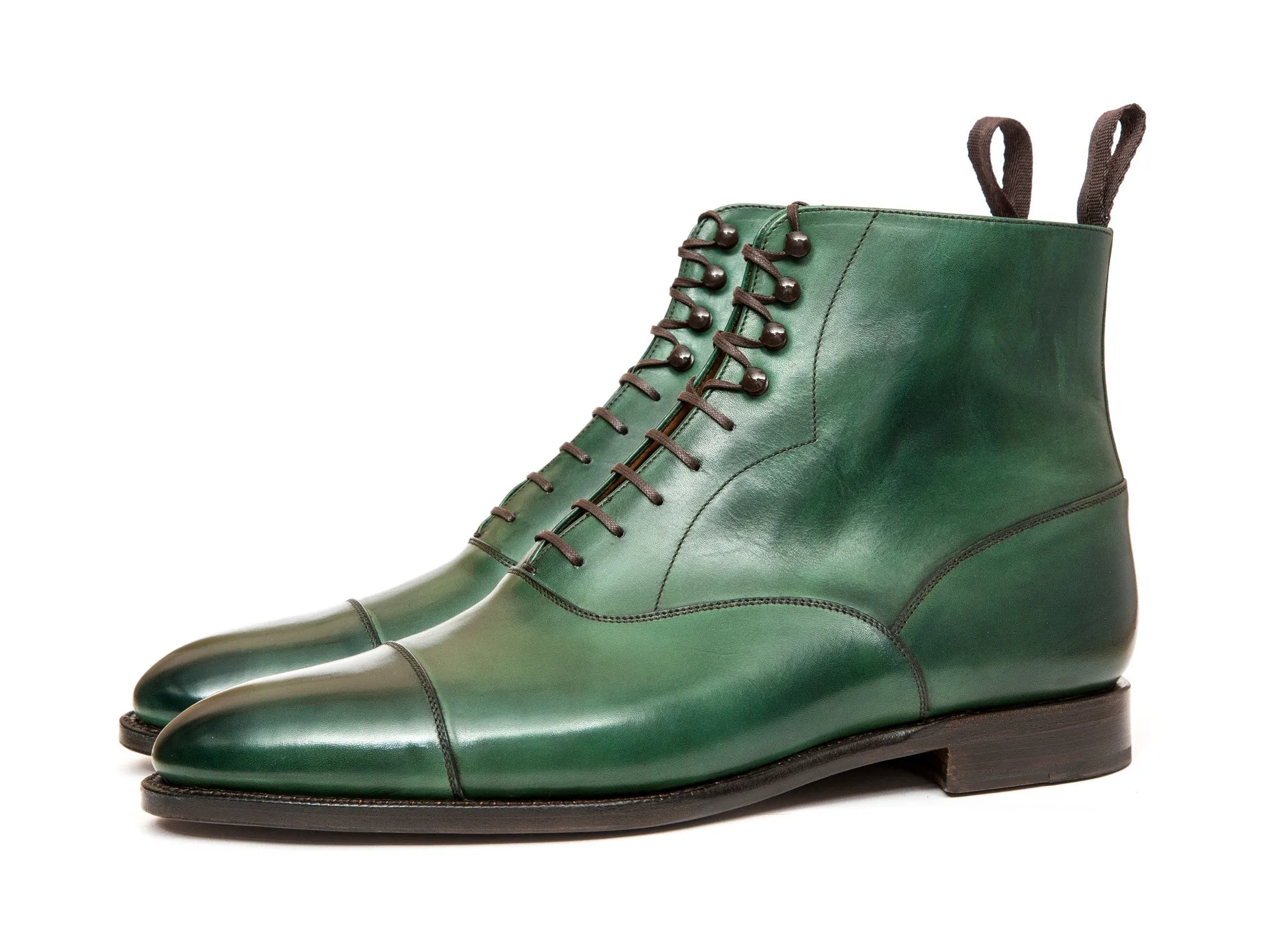 Ashworth - MTO - Forest Green Calf - TMG Last - Single Leather Sole