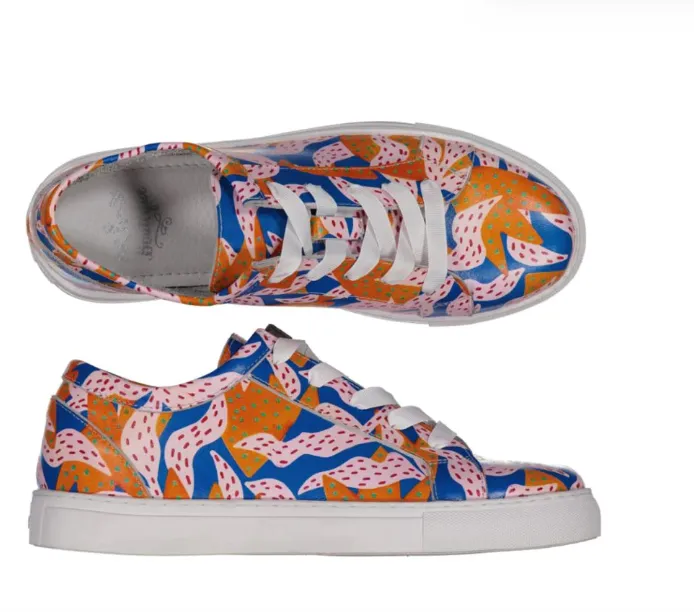 Bandit Orange Print  Sneaker