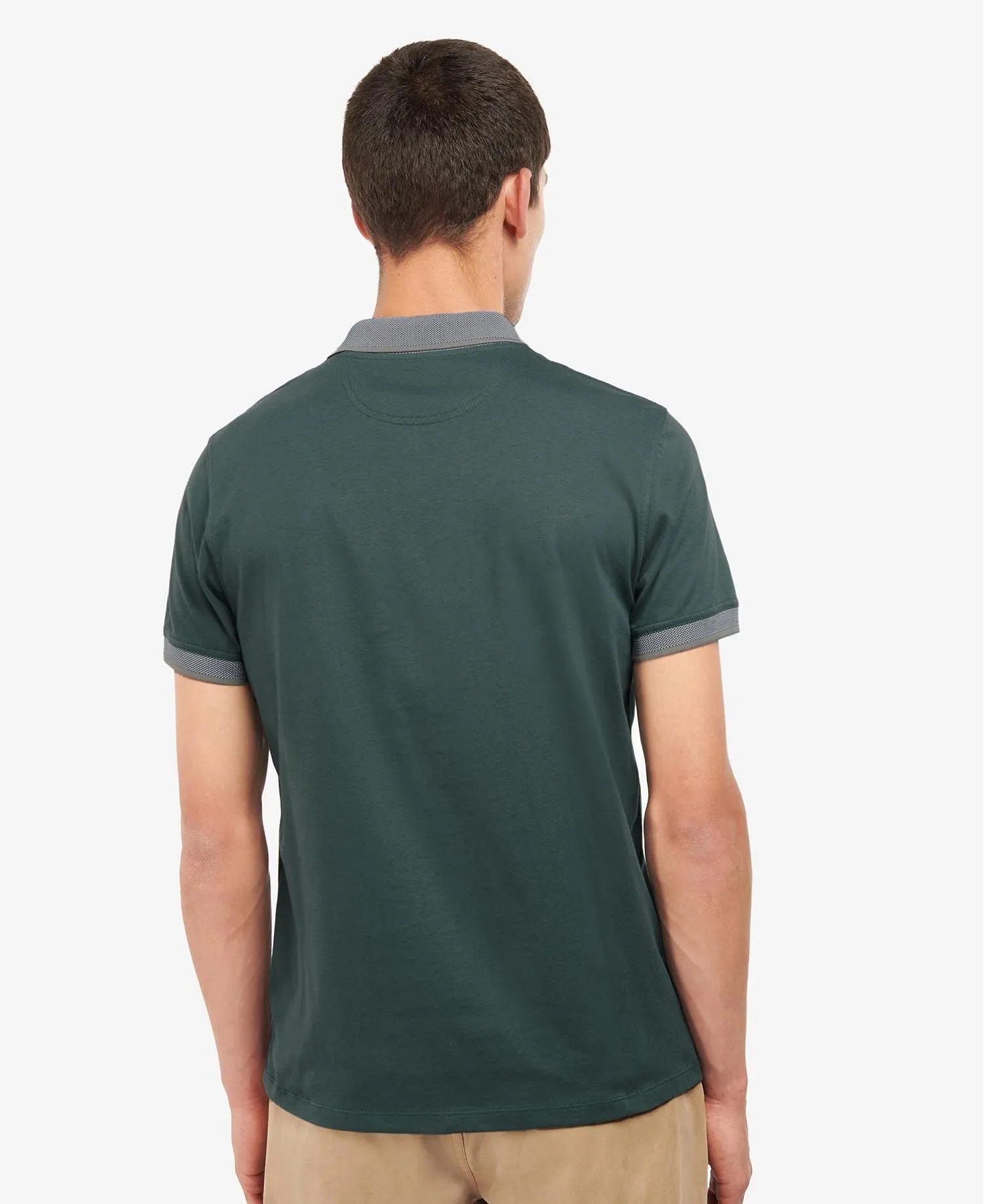 Barbour Mens Cornsay Birdseye Polo T-Shirt