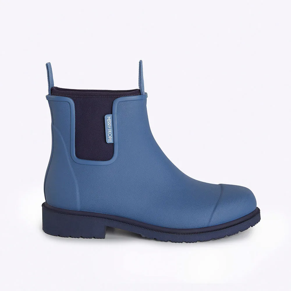 Bobbi Wellington Boot // Denim Blue