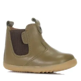 Bobux Step Up Jodhpur 721960 Olive/Toffee