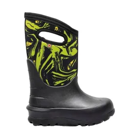 Bogs Kids' Neo Classic Spooky Rain Boot - Black Multi