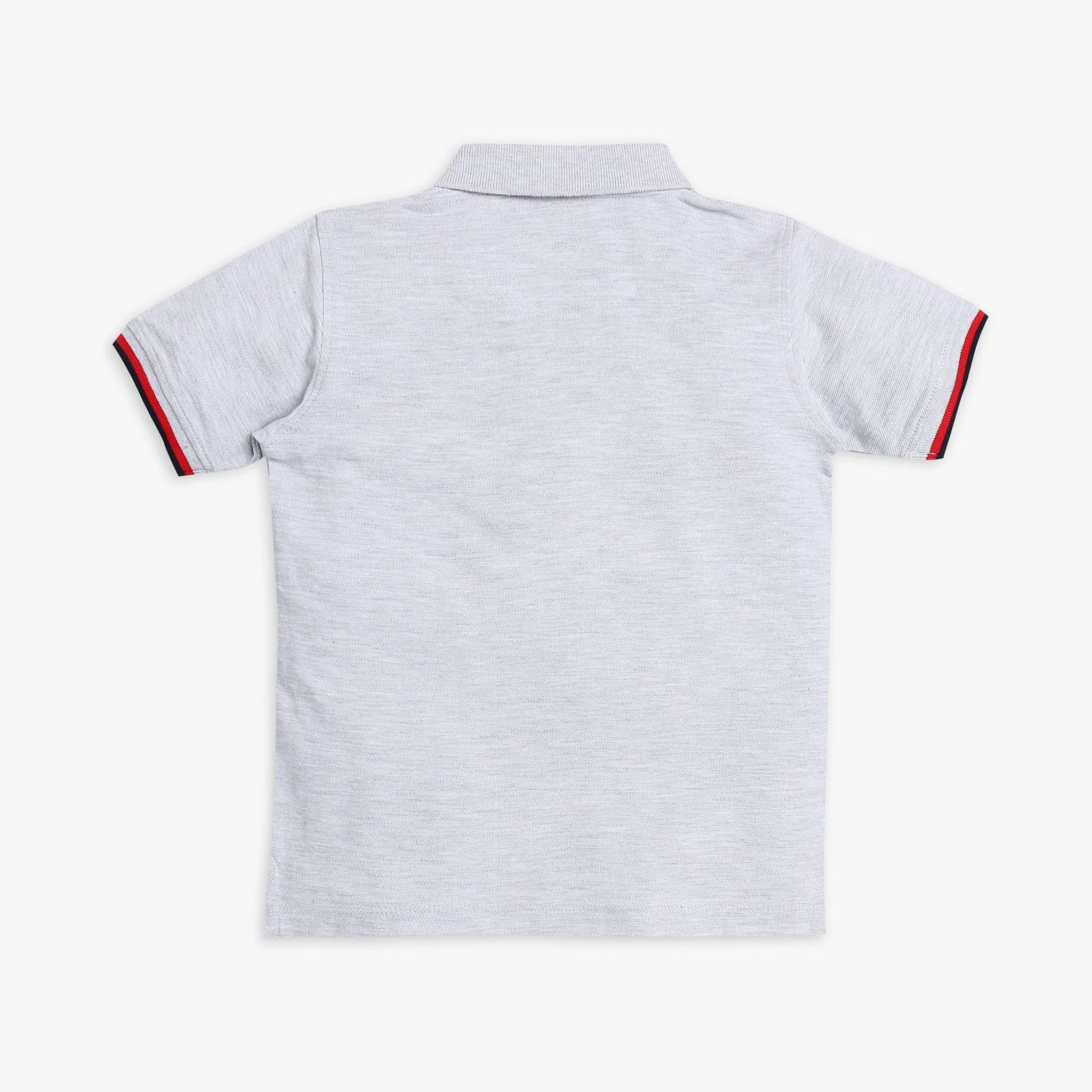 Boy's Regular Fit Solid Polo T-Shirt