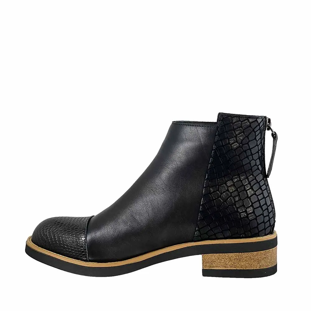 BRESLEY DUCK BLACK CROC