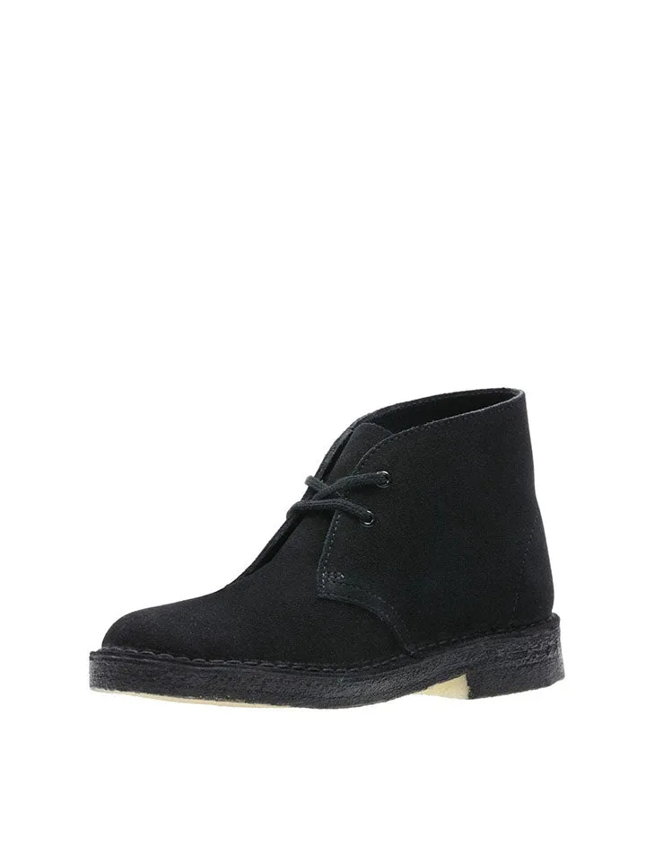 Clarks Originals Desert Boot Black Suede