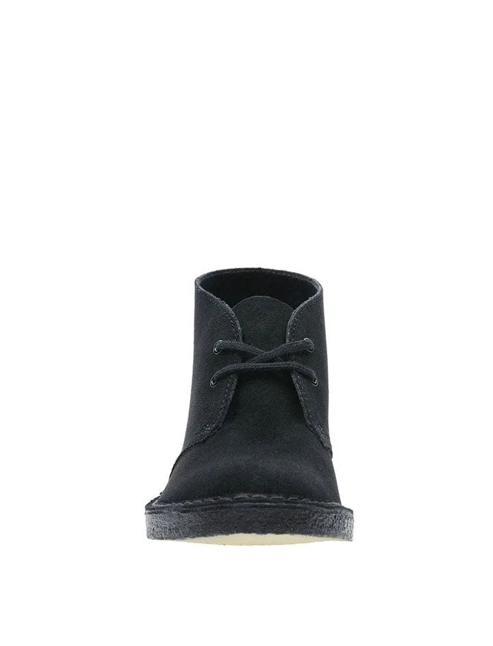 Clarks Originals Desert Boot Black Suede