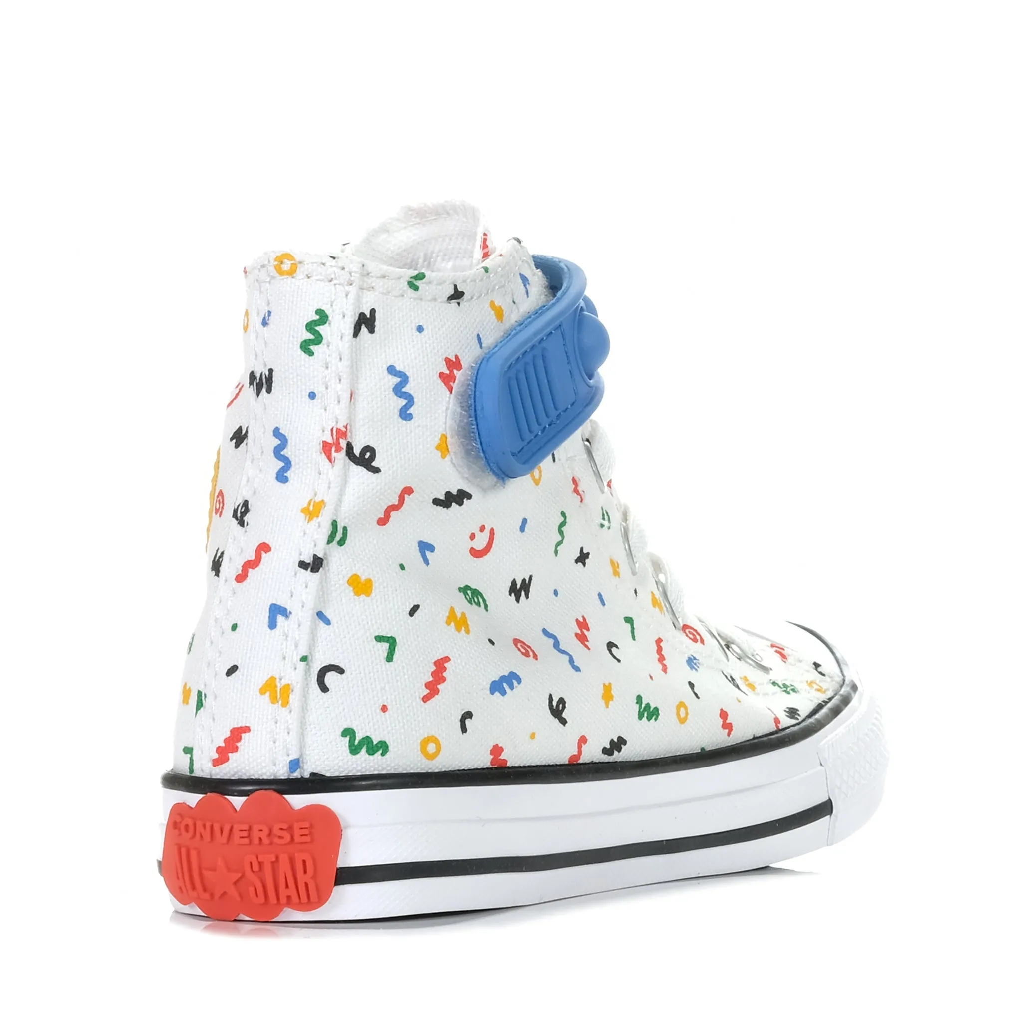 Converse Chuck Taylor Kids 1v Polka-Doodle Hi White