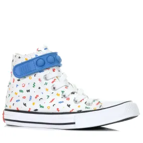 Converse Chuck Taylor Kids 1v Polka-Doodle Hi White