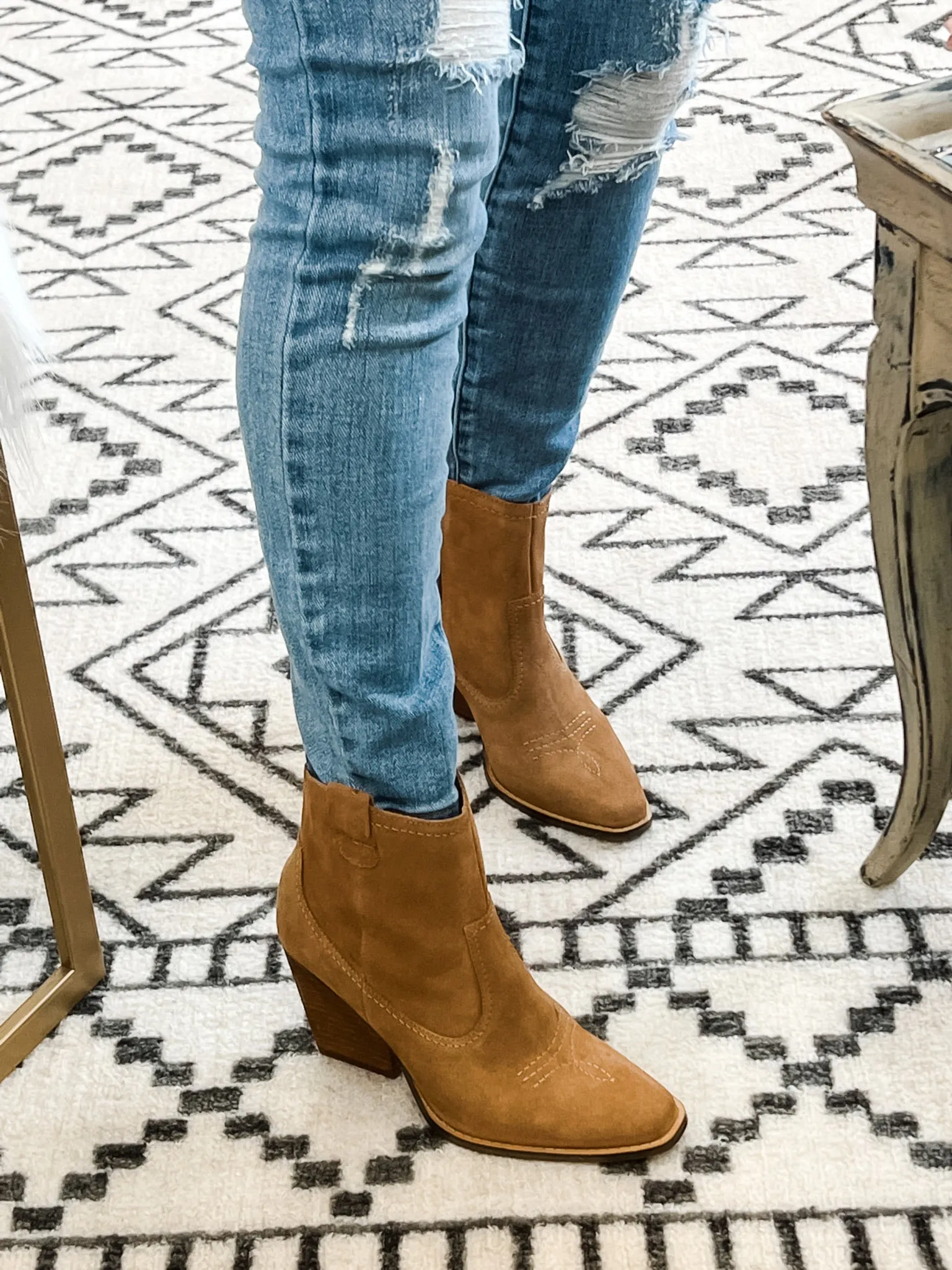 Corinna Suede Bootie