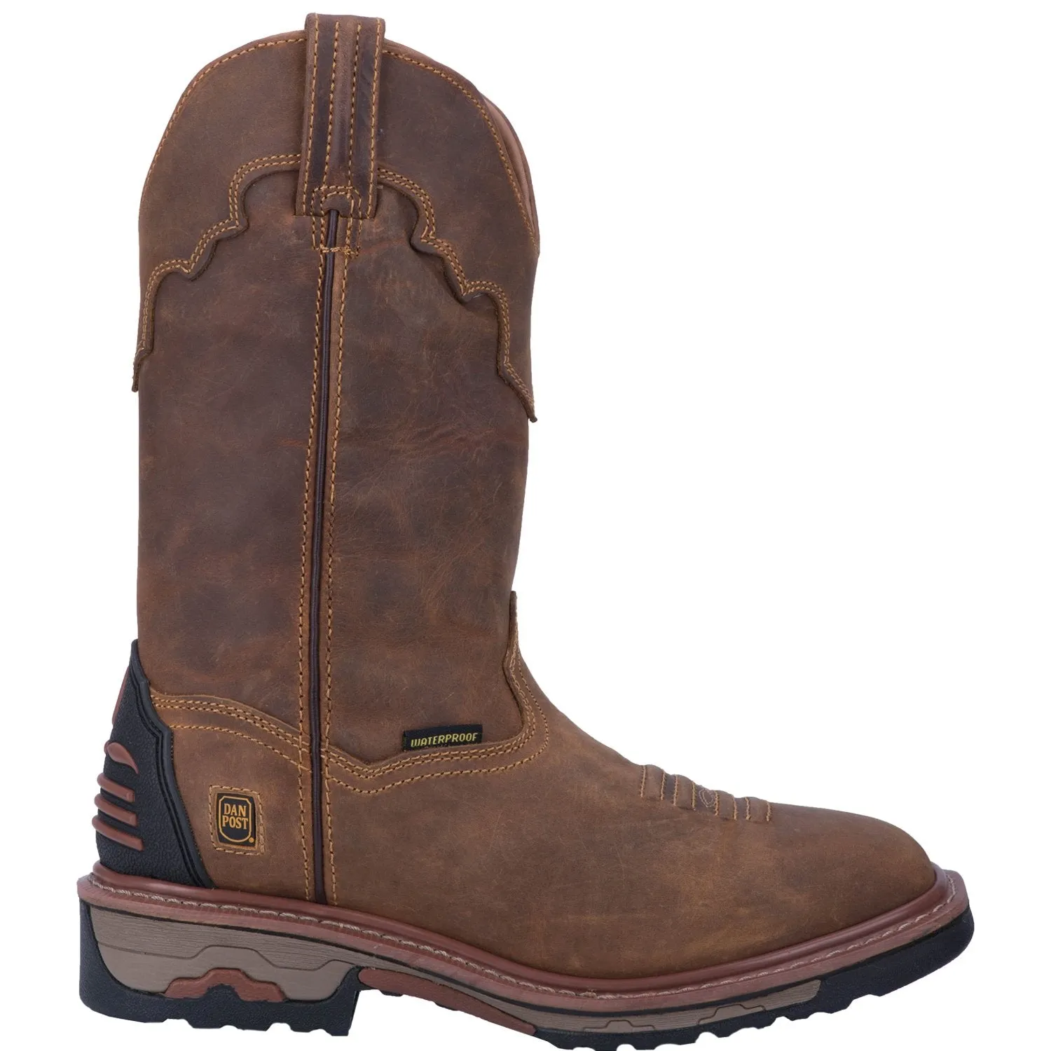 Dan Post Men's Blayde- Waterproof - Saddle Tan