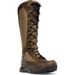 Danner Men's Sharptail 17 Side Zip Snake Hunt Boot -Brown- 45041