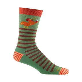 Darn Tough Vermont Men's Animal Haus Lightweight Lifestyle Sock - Willow