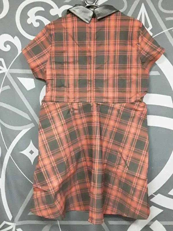 Disgrace Skater Dress [TARTAN] [PLUS] Resurrect