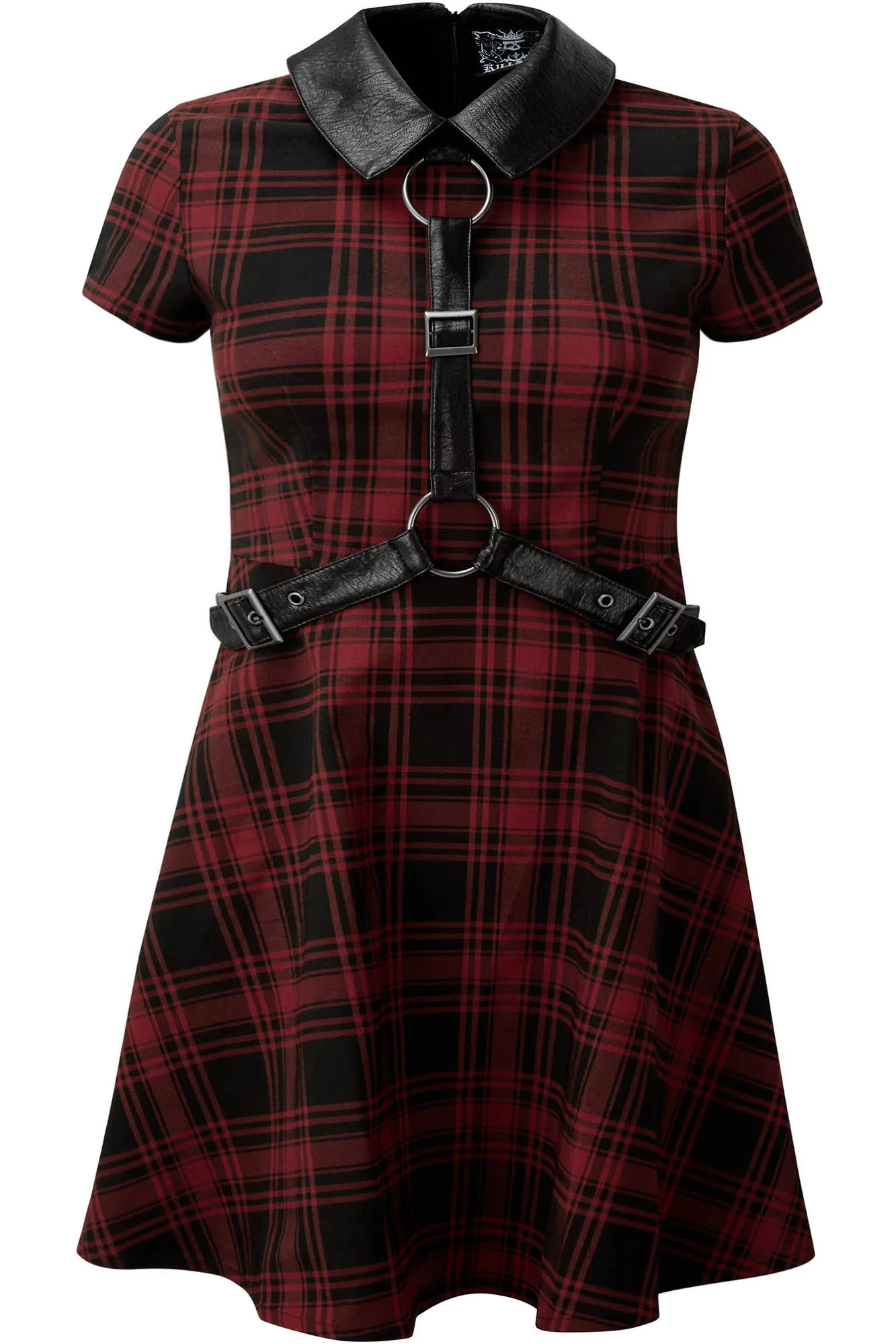 Disgrace Skater Dress [TARTAN] [PLUS] Resurrect