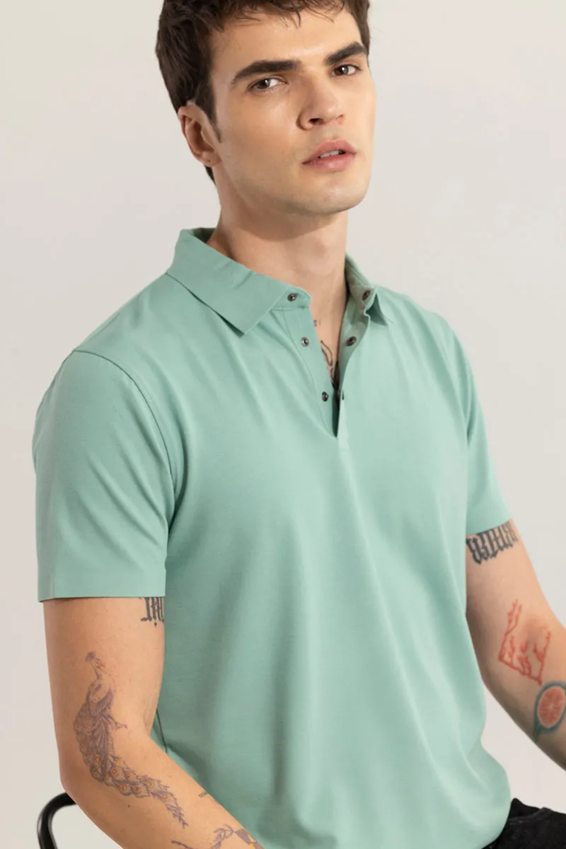 Edward Light Green Polo T-Shirt