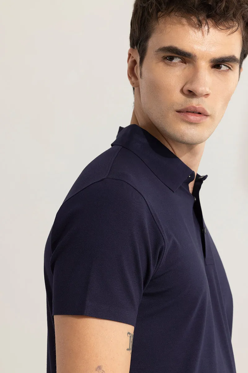 Edward Navy Polo T-Shirt