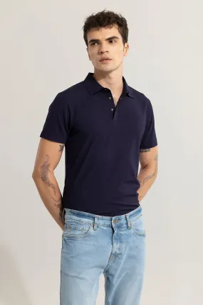 Edward Navy Polo T-Shirt