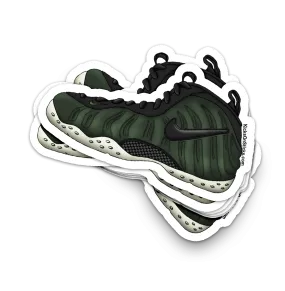 Foamposite Pro "Pine Green" Sneaker Sticker