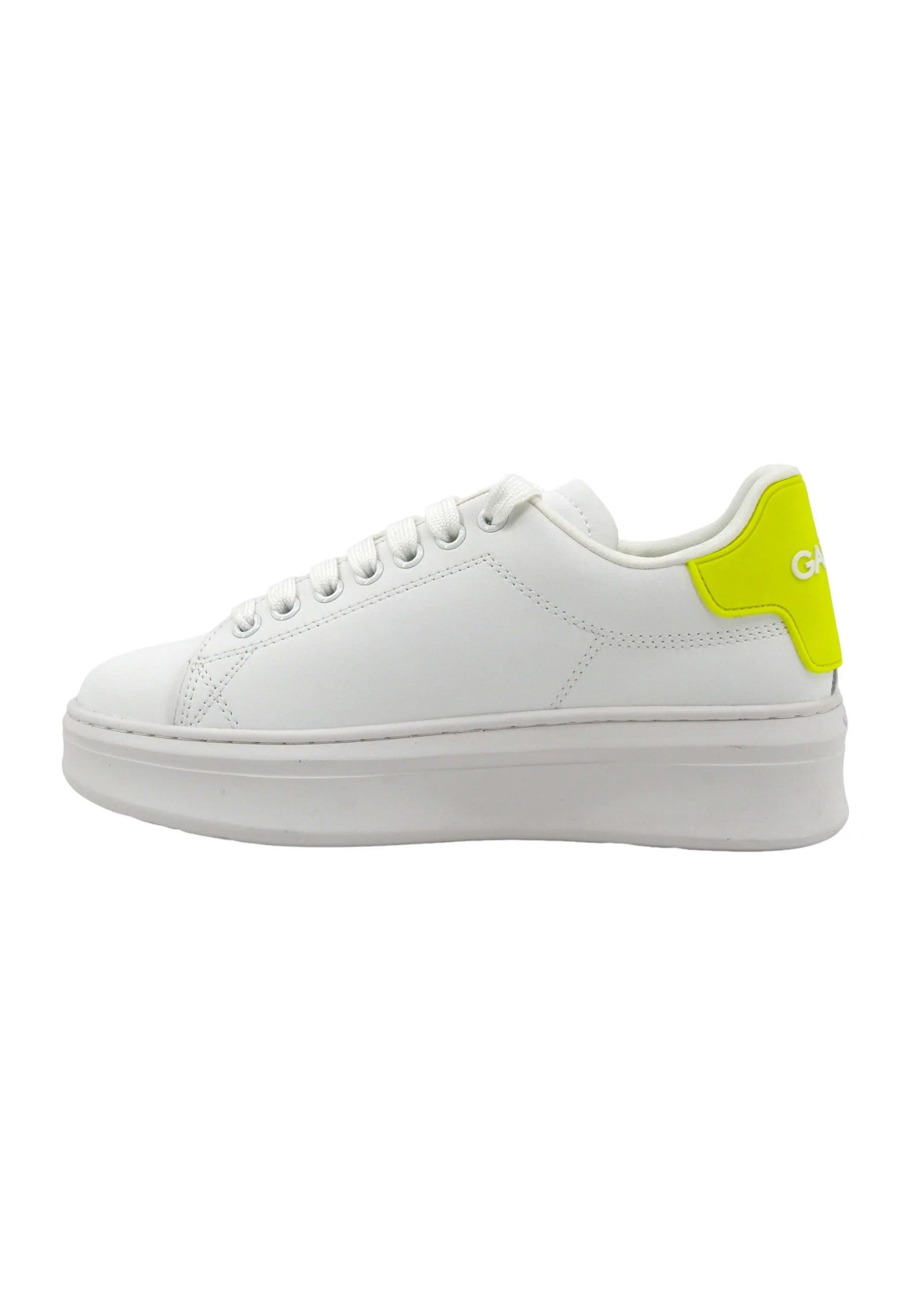 GAELLE Sneaker Donna Giallo Fluo Bianco GACAW00023