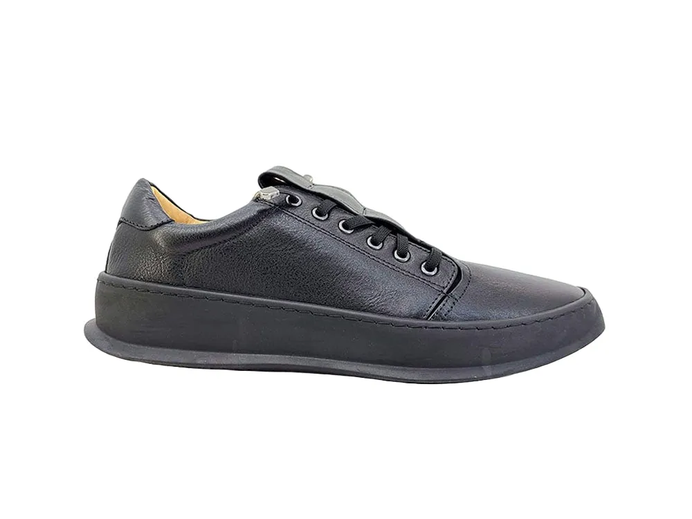 Genuine Calfskin Slip-On Sneakers