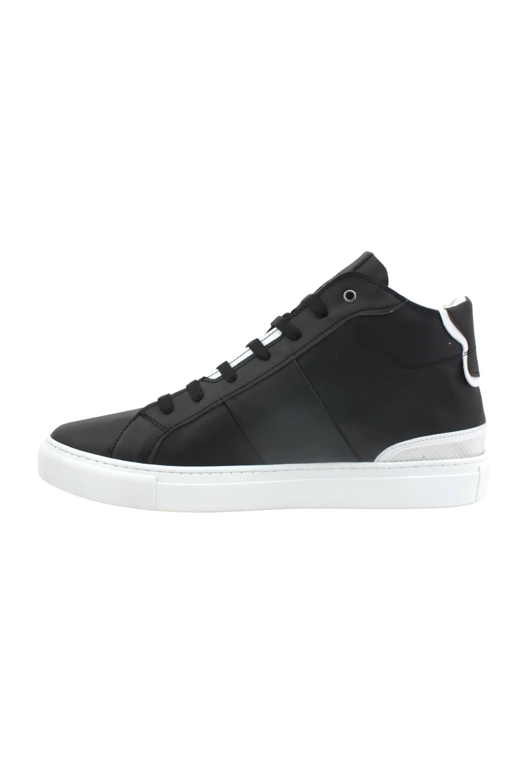 GUESS Sneaker Hi Uomo Black White FM5TOMELE12