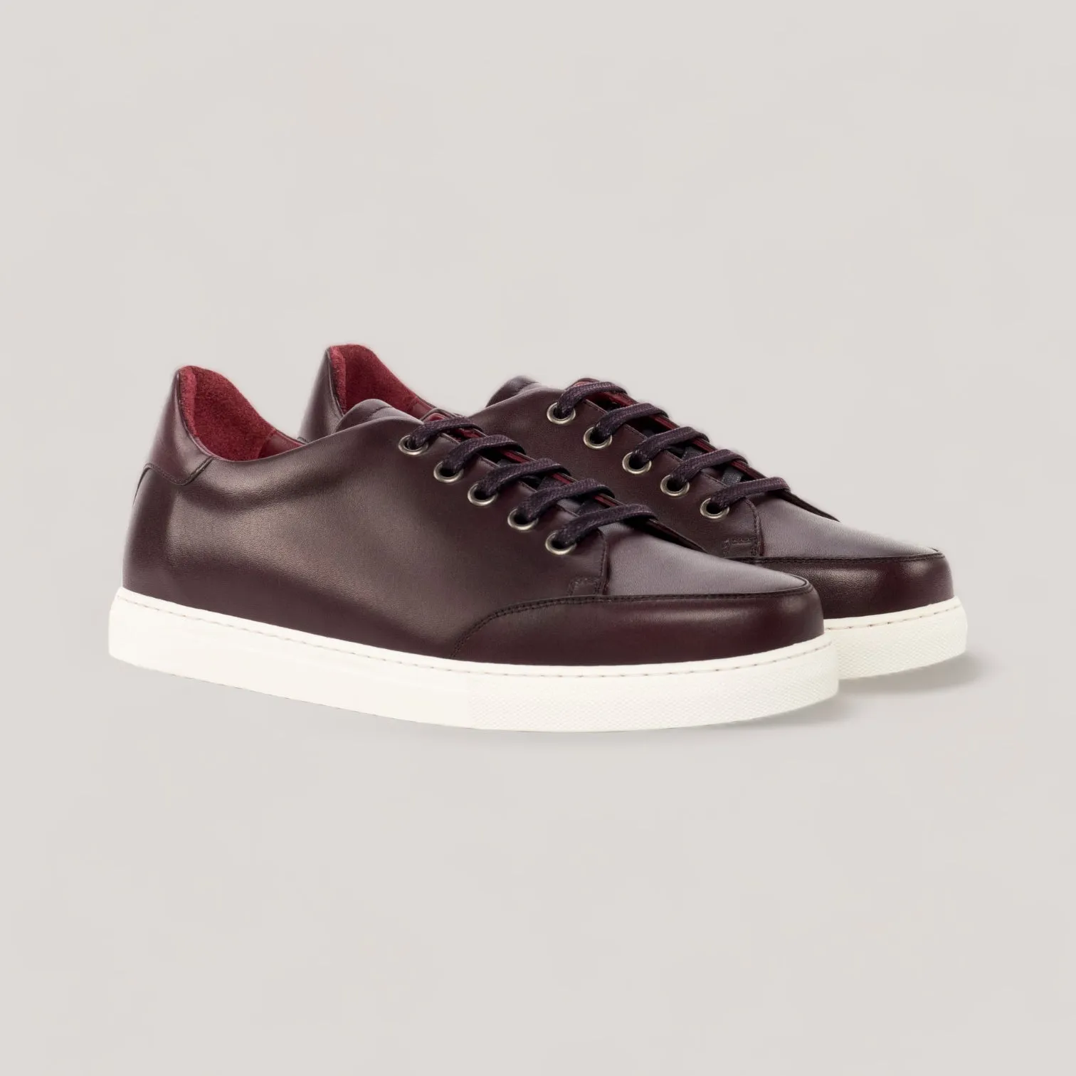 HALISI | Sneaker - Burgundy & Black | Women's