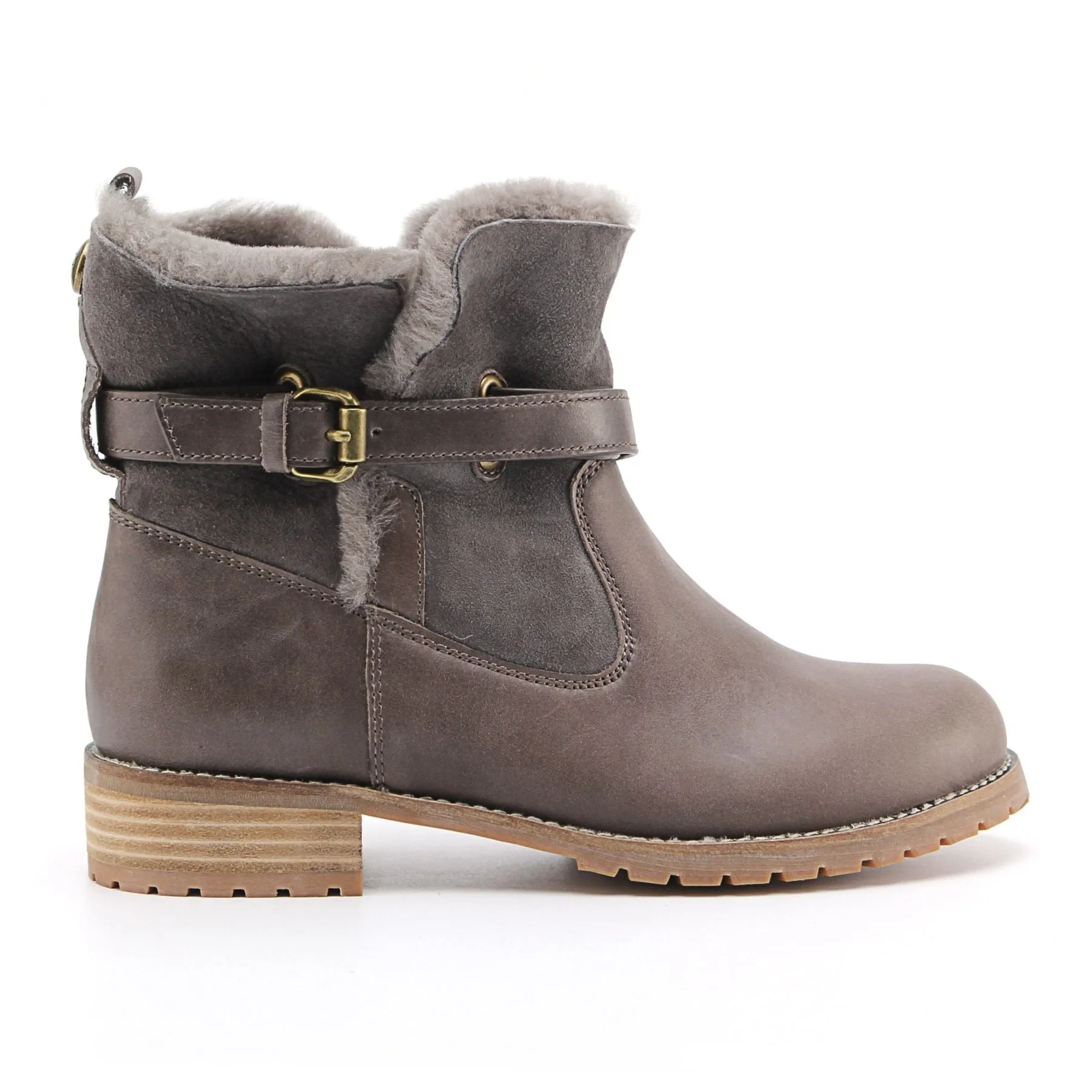 Hazel - Sheepskin Dress Boot