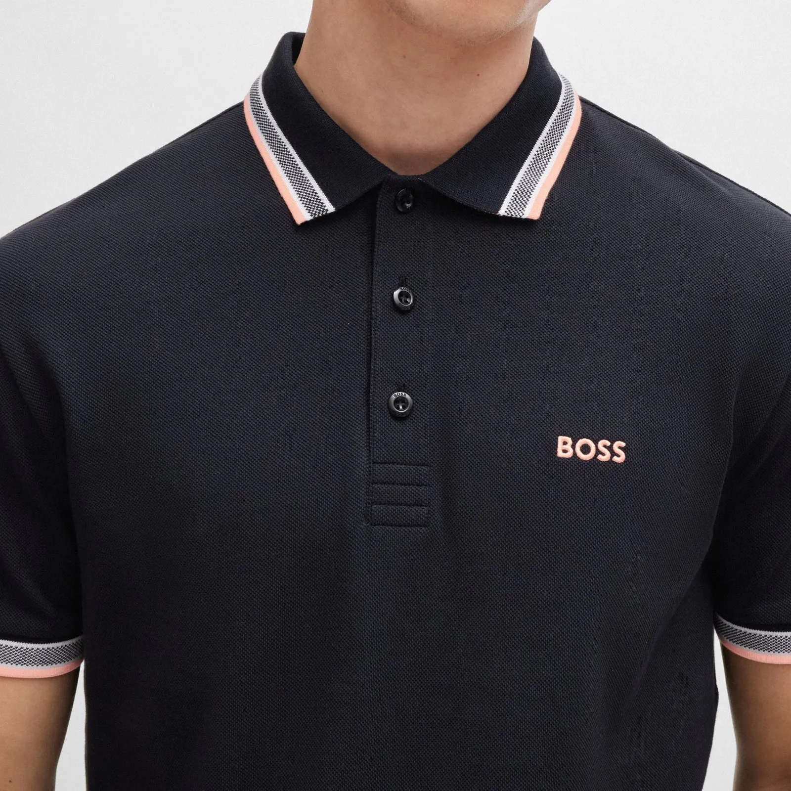 Hugo Boss Paddy Polo Shirt Black