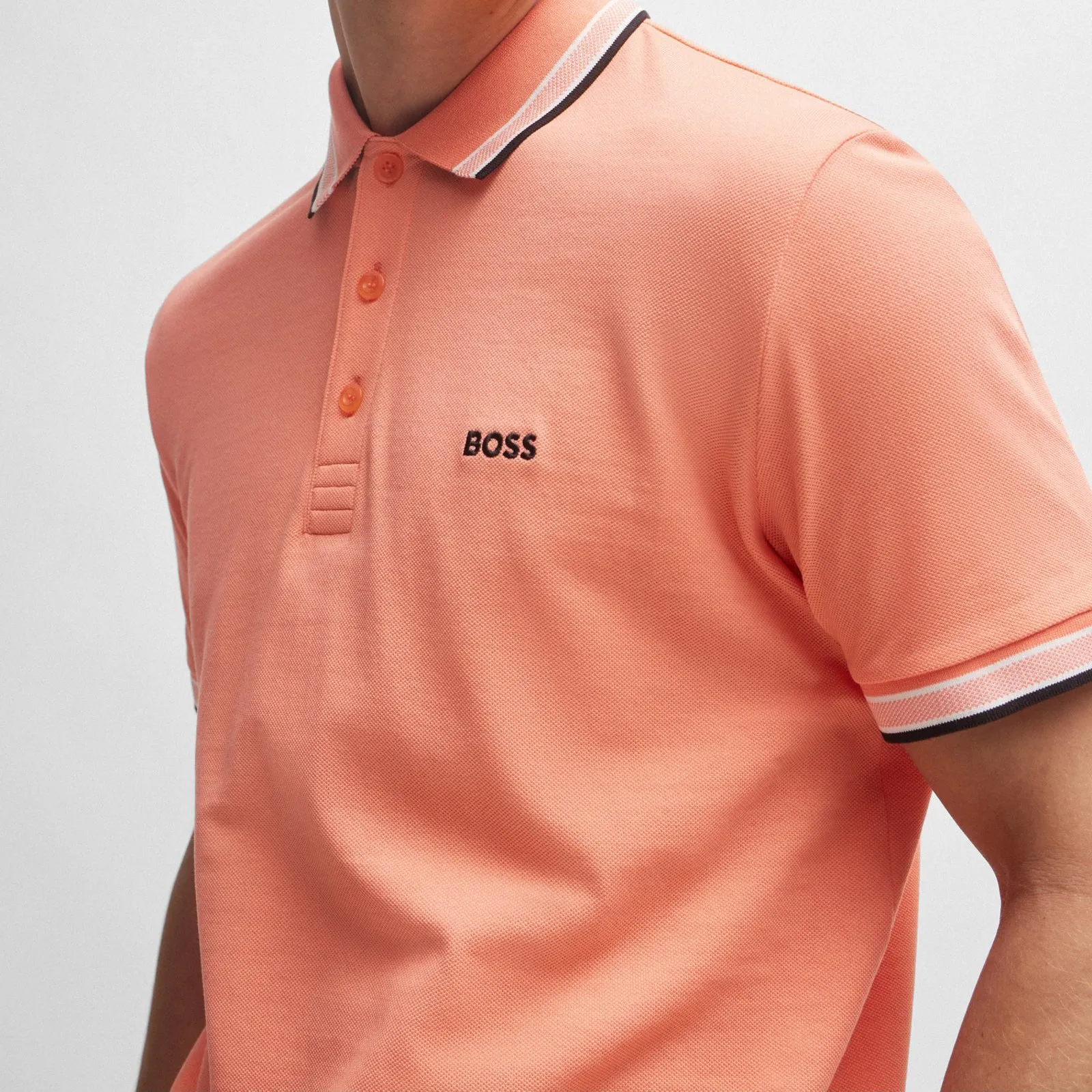 Hugo Boss Paddy Polo Shirt Orange