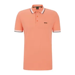 Hugo Boss Paddy Polo Shirt Orange