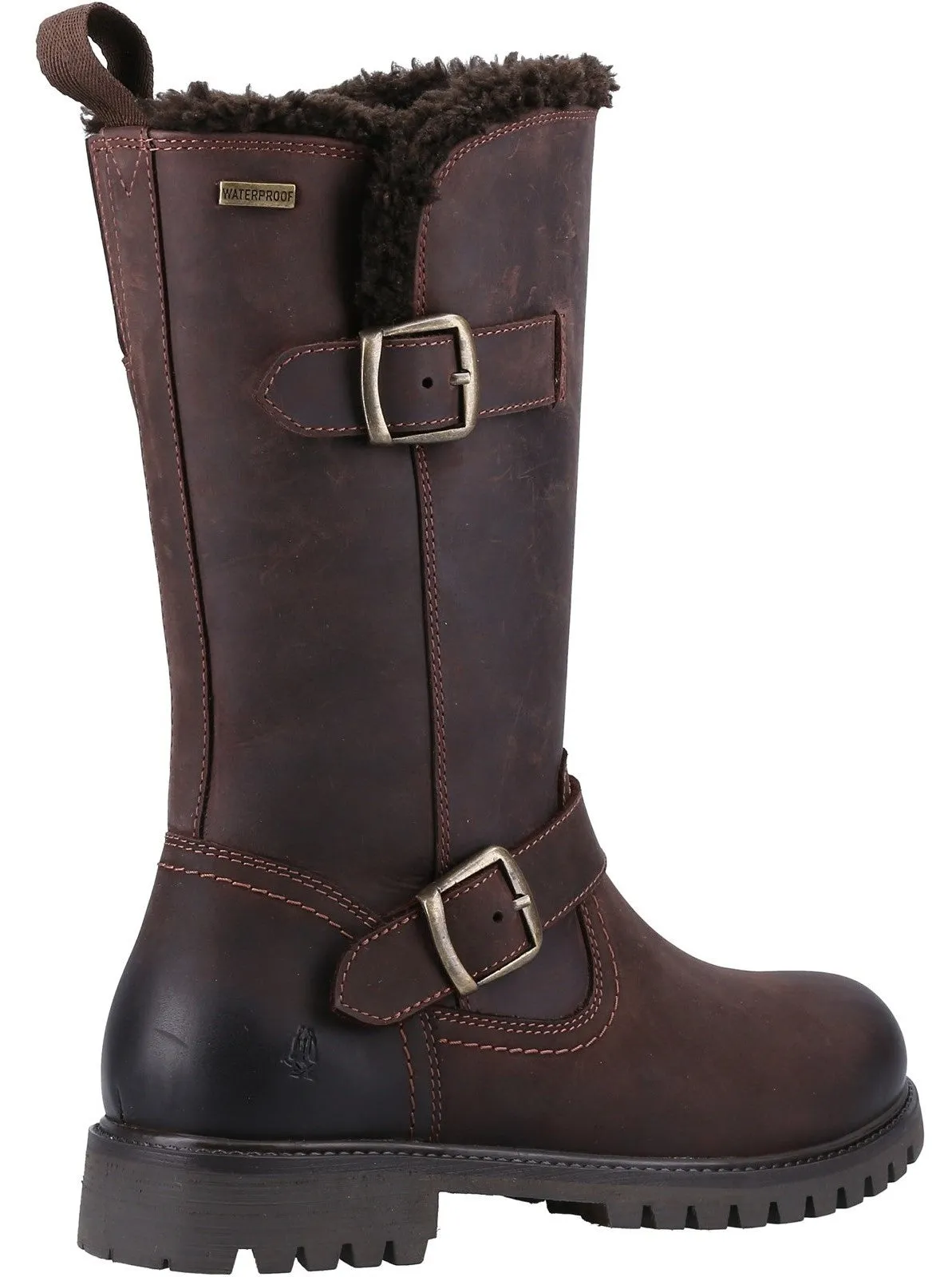 Hush Puppies Winnie Womens Leather Waterproof Boot