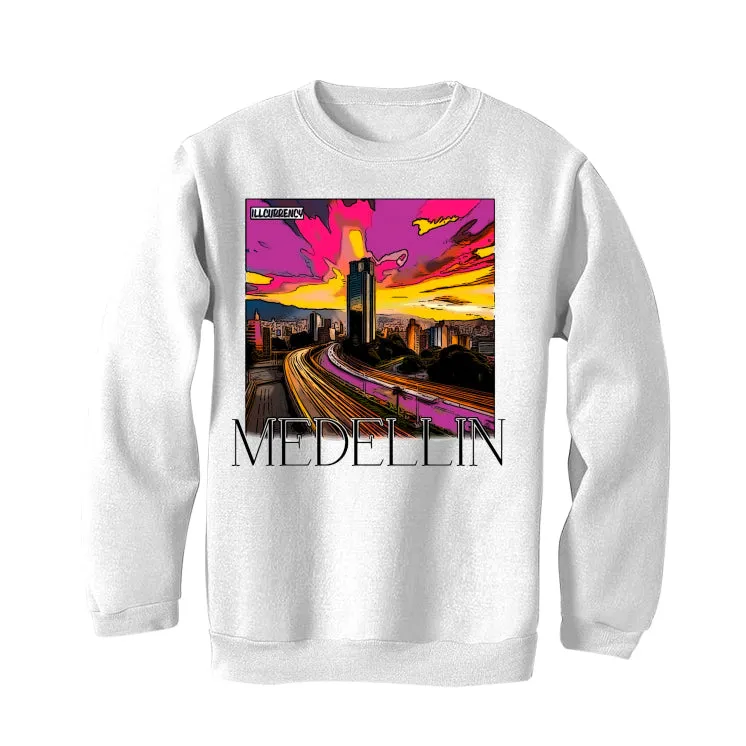 J Balvin x Air Jordan 3 "Medellin Sunset" White T-Shirt (Medellin Sunset)