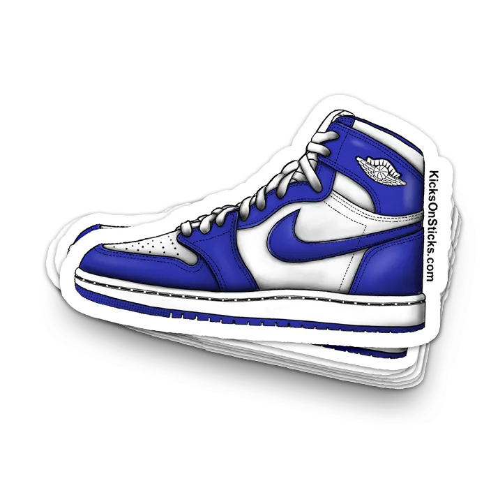 Jordan 1 "Storm Blue" Sneaker Sticker