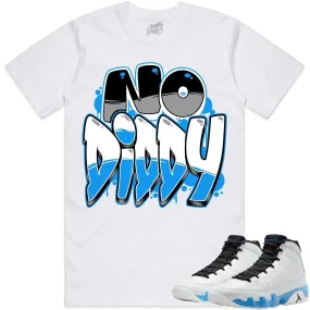 Jordan 9 Powder Blue 9s Shirt to Match - POWDER BLUE NODIDDY