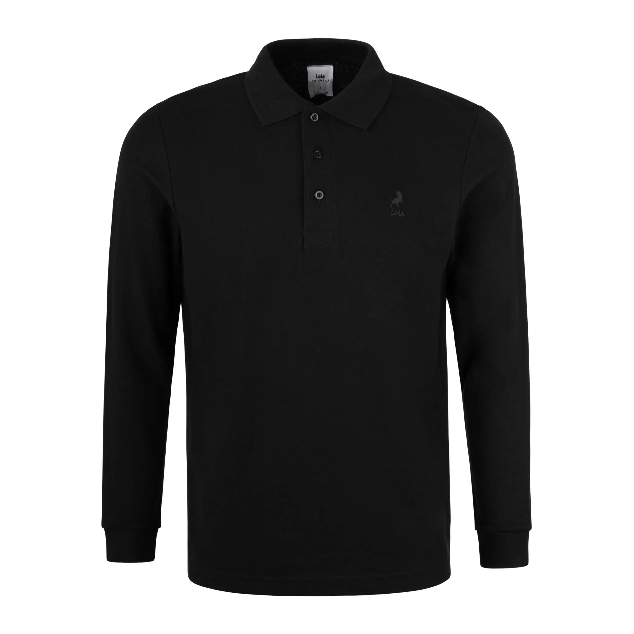 Lois Daniel Polo Shirt Black