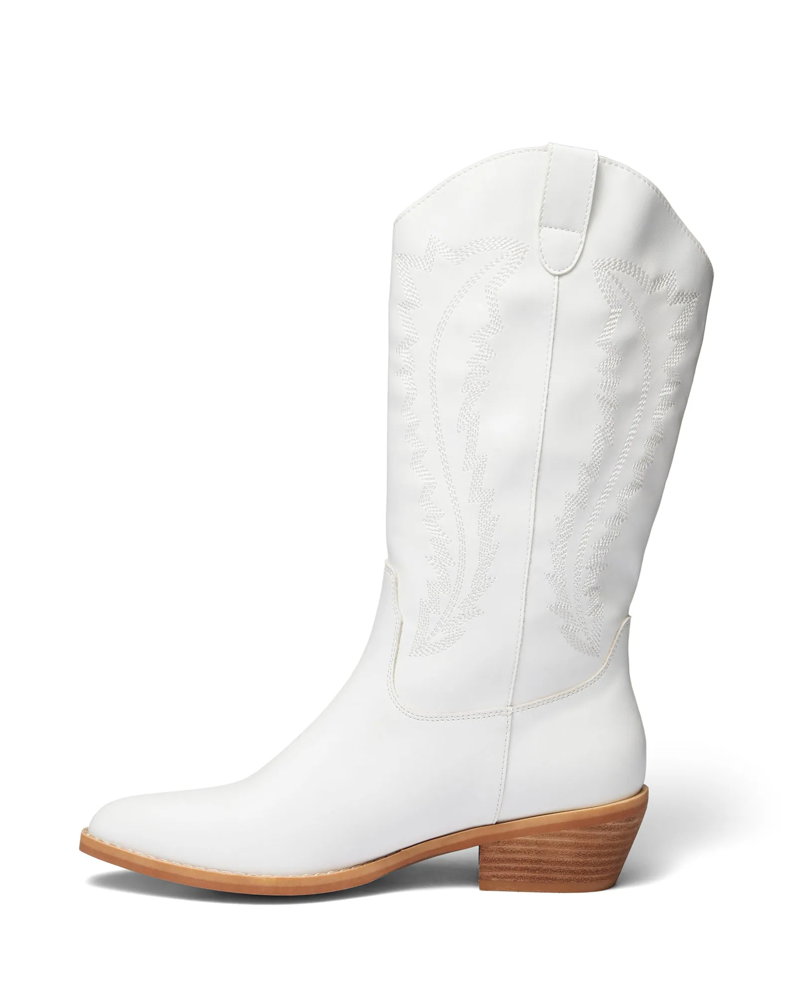 Marvel Cowboy Boot White