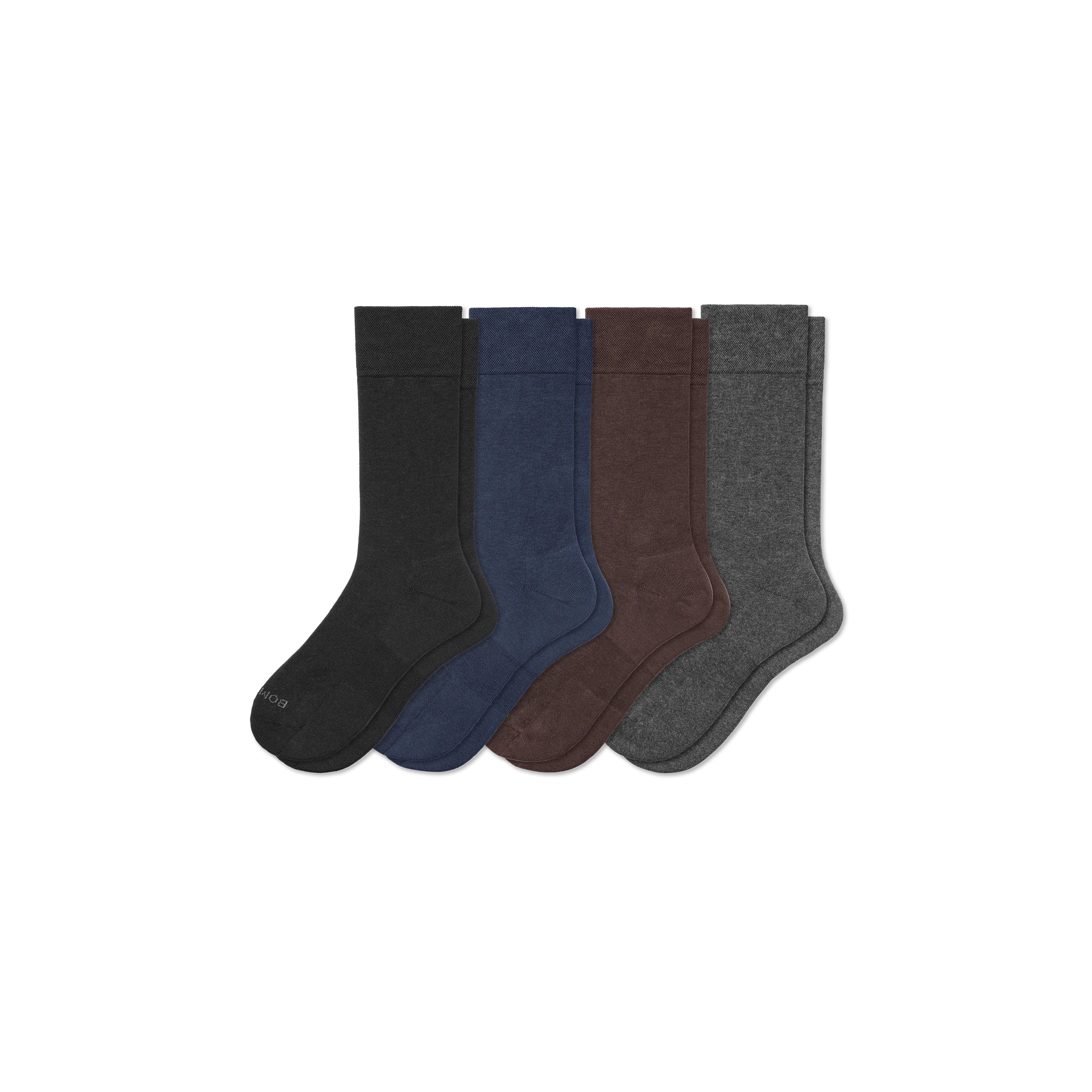 Men's Dress Calf Sock 4-Pack