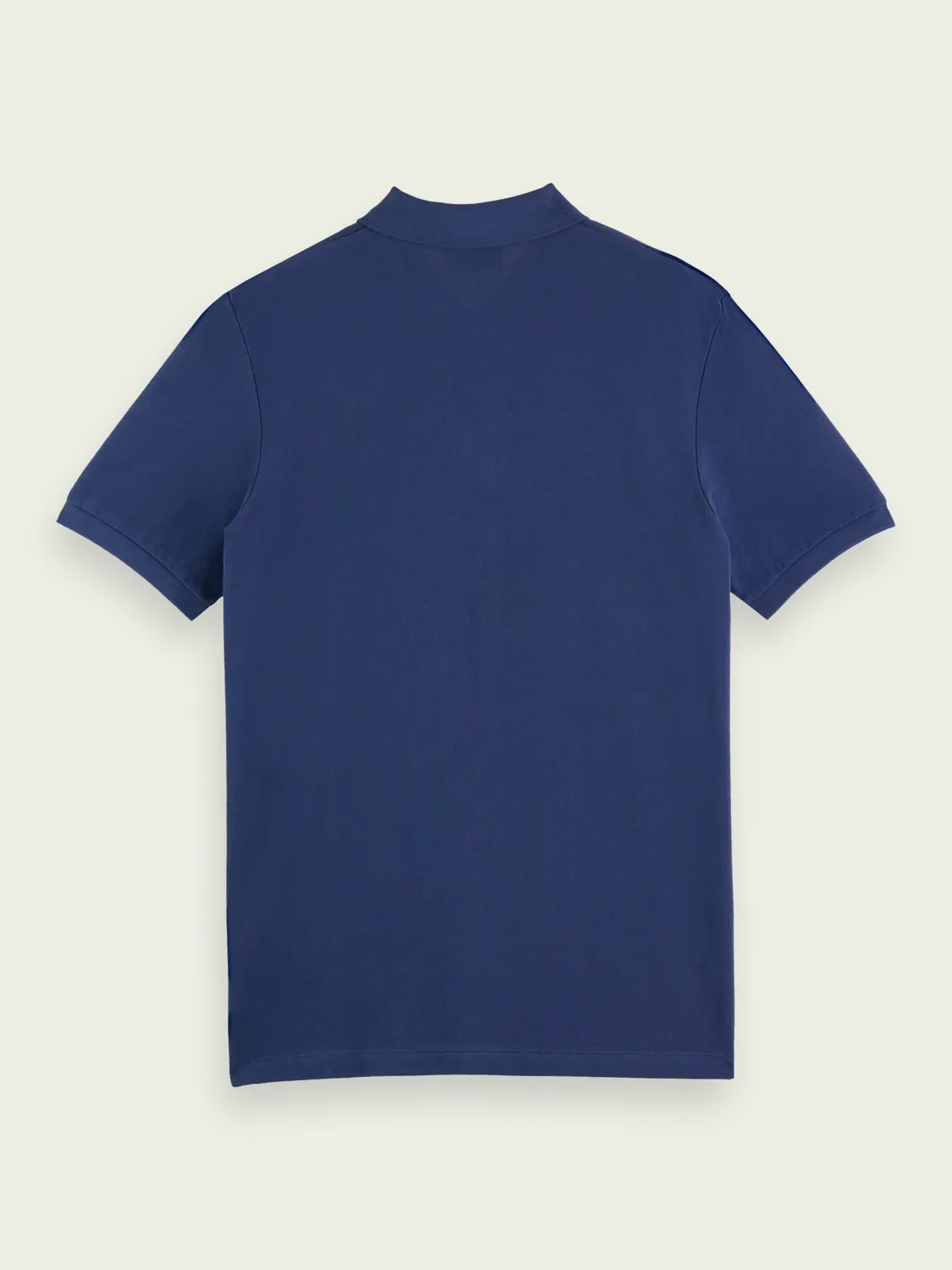 Mens Essentials Organic Cotton Pique - Marine