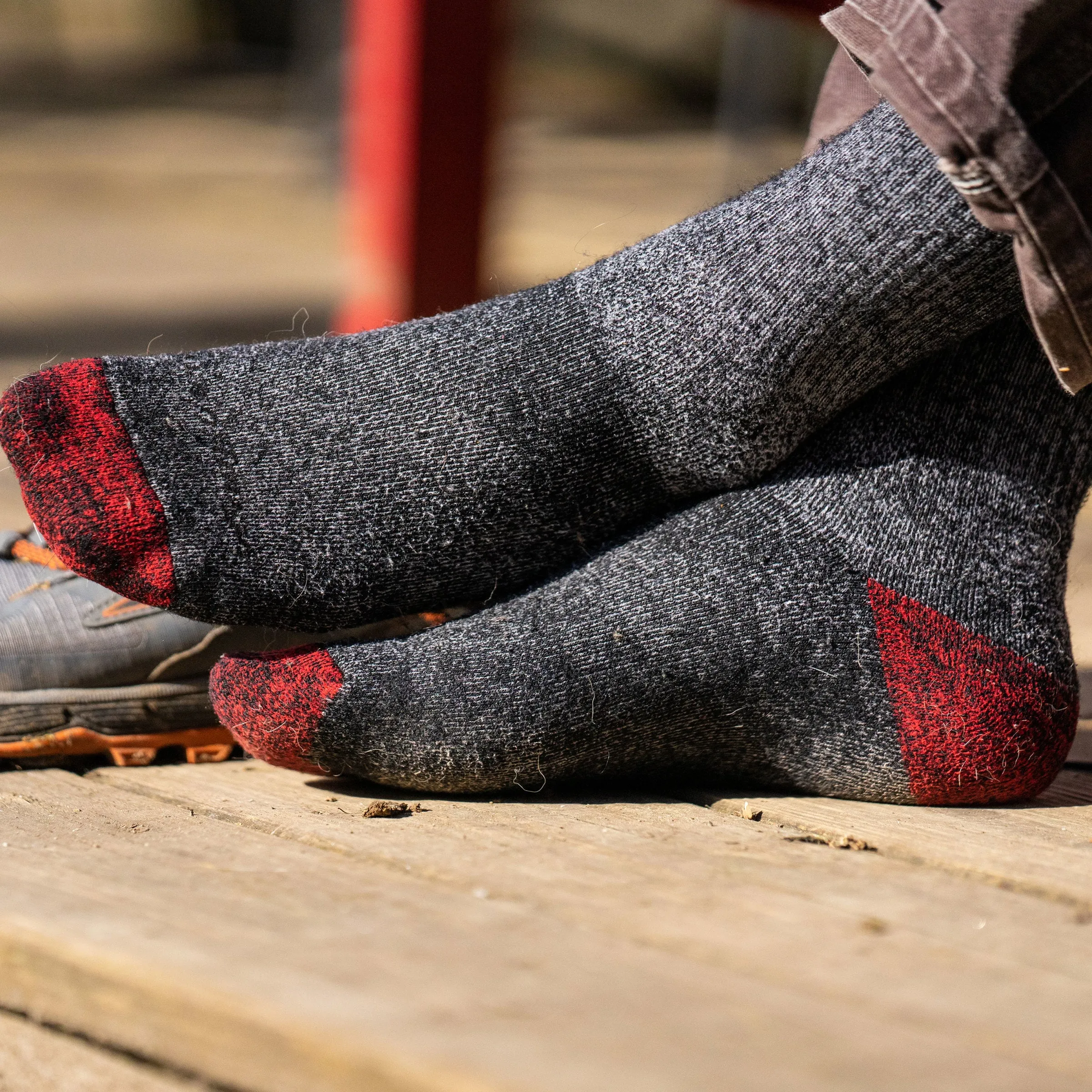 Men's Mountaineering Over-the-Calf  Heavyweight Hiking Sock