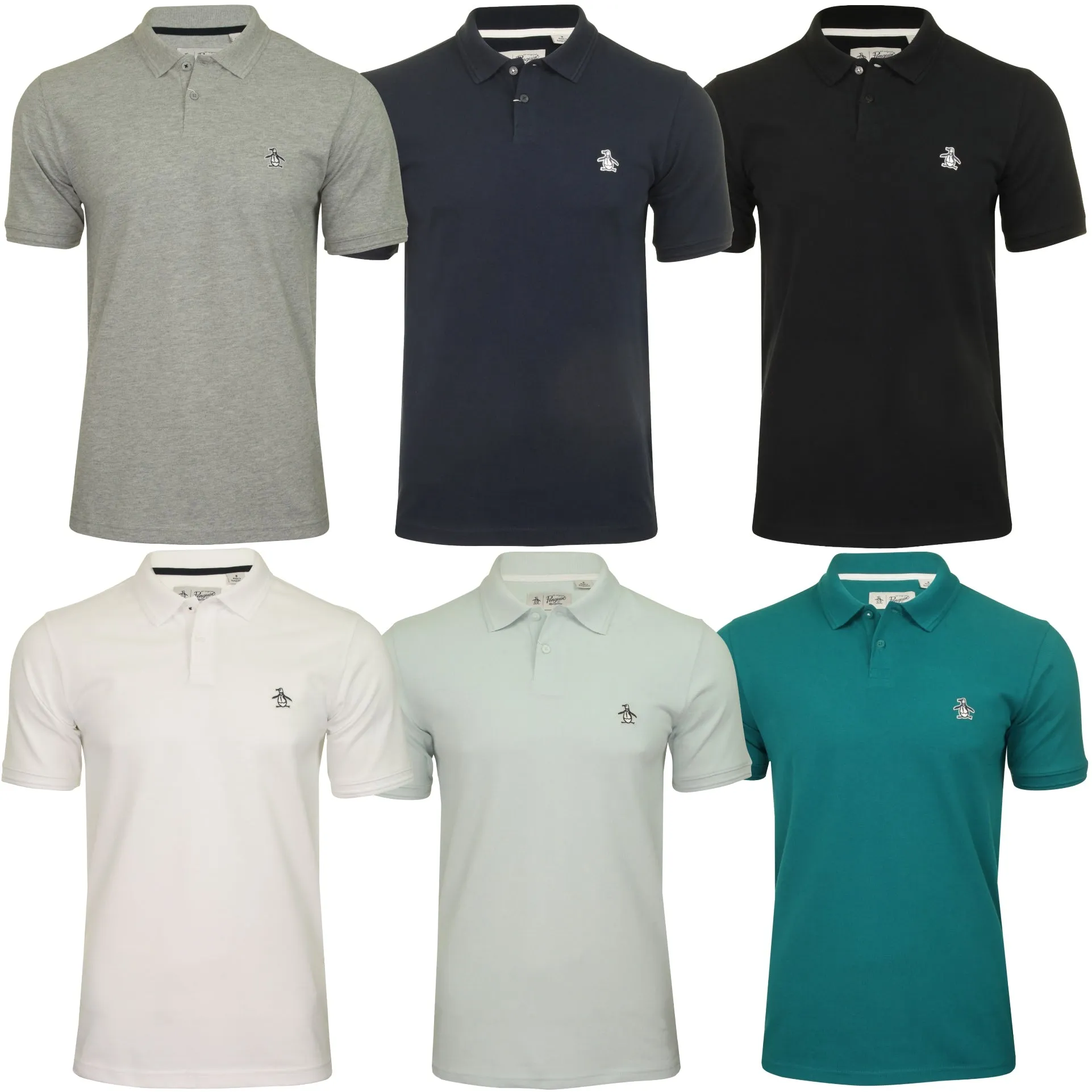 Mens Original Penguin Polo T-Shirt - Short Sleeved