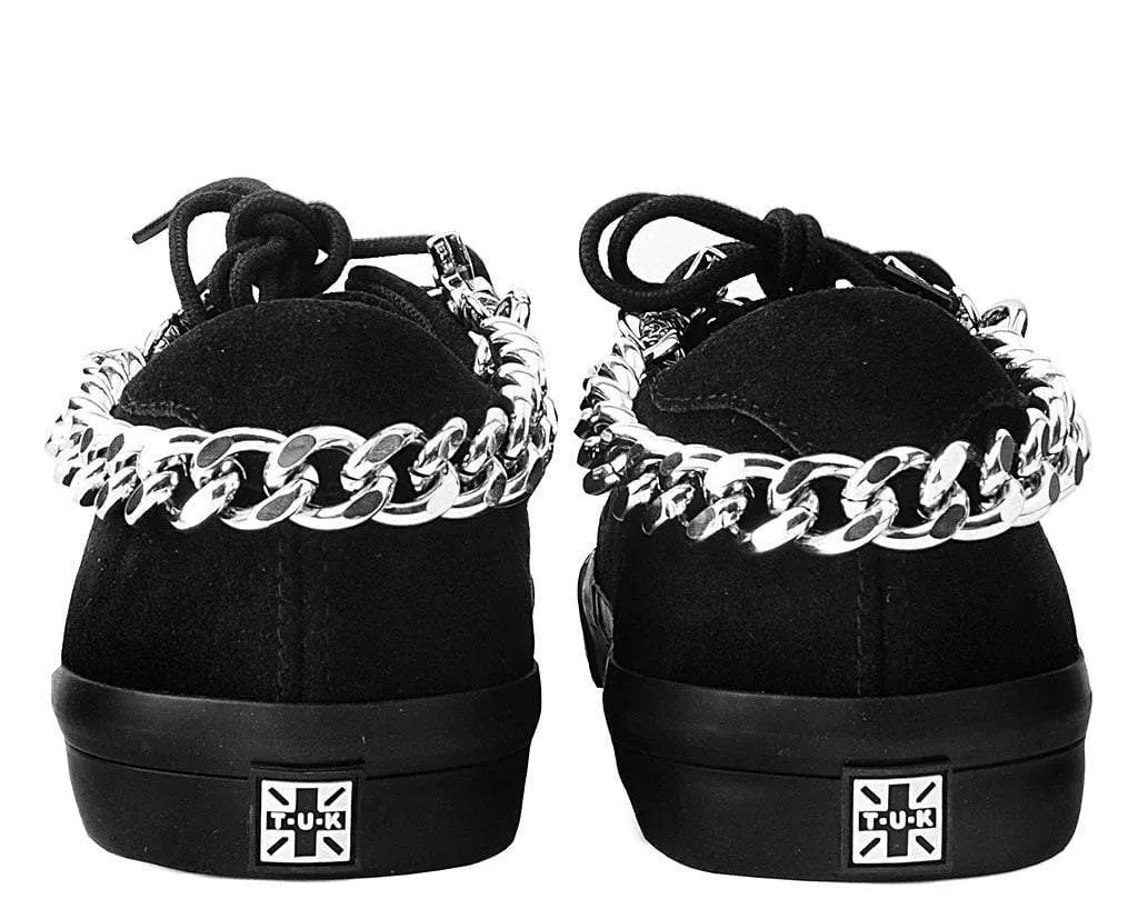 Metal Chain Bondage Shoe Straps