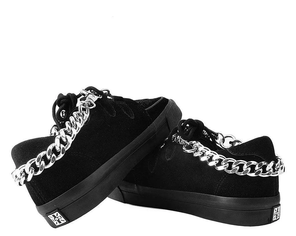 Metal Chain Bondage Shoe Straps